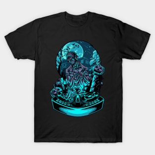 DJ ZOMBIE HALLOWEEN PARTY T-Shirt